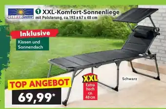Norma XXL-Komfort- Sonnenliege Angebot