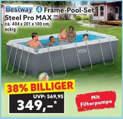 Norma Bestway 4 Frame-Pool-Set Steel Pro MAX Angebot