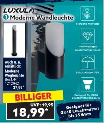 Norma Moderne Wandleuchte Angebot