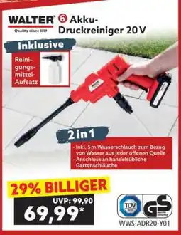 Norma WALTER 6 Akku-Druckreiniger 20 V Angebot