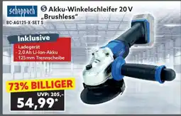 Norma Akku-Winkelschleifer 20 V „Brushless“ Angebot