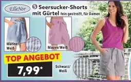 Norma Seersucker-Shorts mit Gürtel Angebot