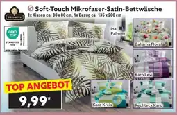 Norma Soft-Touch Mikrofaser-Satin-Bettwäsche Angebot