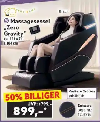 Norma Massagesessel „Zero Gravity“ Angebot