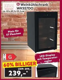 Norma Weinkühlschrank WKS57DO Angebot