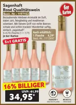 Norma Sagenhaft Rosé Qualitätswein Angebot