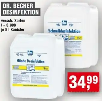 Handelshof Dr. becher desinfektion Angebot