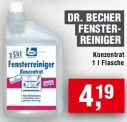 Handelshof Dr. becher fensterreiniger Angebot