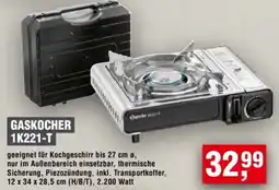 Handelshof Bartscher gaskocher 1K221-T Angebot