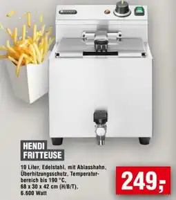 Handelshof Hendi fritteuse Angebot