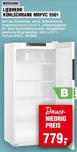 Handelshof Liebherr kühlschrank MRFVC 5501 Angebot
