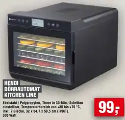 Handelshof Hendi dörrautomat kitchen line Angebot