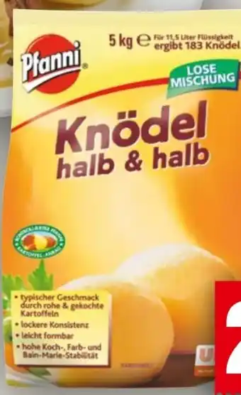 Handelshof Pfanni Kartoffel Knödel Halb Angebot