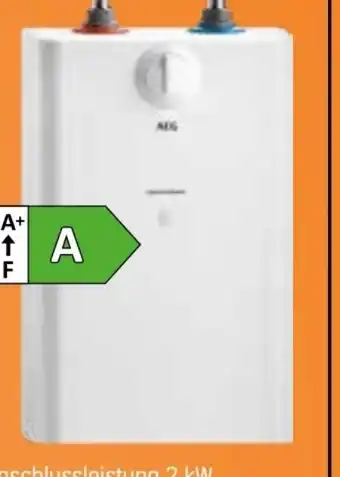 OBI AEG Untertisch-Kleinspeicher U5 Angebot
