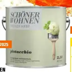 OBI Schöner Wohnen Trendfarbe Pistacchio Angebot