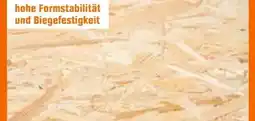 OBI OSB-3-Verlegeplatte Angebot