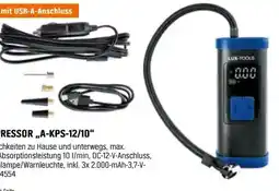 OBI Lux-Tools Akku-Mini-Kompressor A-KPS-12/10 Angebot