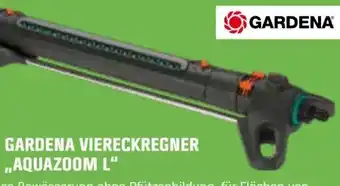 OBI Gardena Viereckregner AquaZoom L Angebot