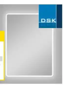 OBI DSK Led-Lichtspiegel Silver Rio Angebot