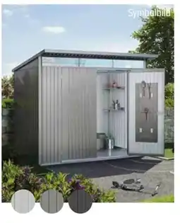 OBI Biohort Metall Gerätehaus Avantgarde Eco A5 Angebot