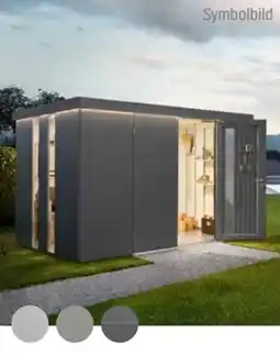 OBI Biohort Metall Gerätehaus Neo 4D Angebot