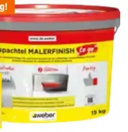 OBI Saint-Gobain Weber Rollspachtel Malerfinish to go Angebot