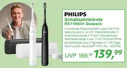 EP PHILIPS Schallzahnbürste HX7109/01 Duopack Angebot