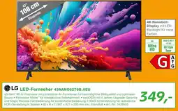 EP LG LED-Fernseher 43 NANO82T6B.AEU Angebot