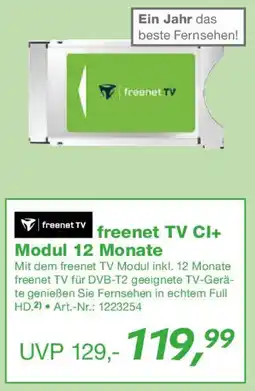 EP freenet TV CI+ Modul 12 Monate Angebot