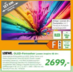 EP LOEWE. OLED-Fernseher Loewe inspire 48 dr+ Angebot