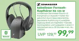 EP SENNHEISER kabelloser Fernseh Kopfhörer RS 120-W Angebot
