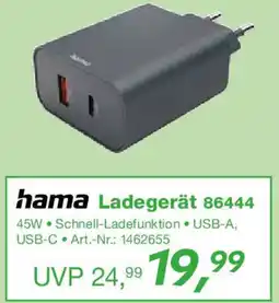 EP hama Ladegerät 86444 Angebot