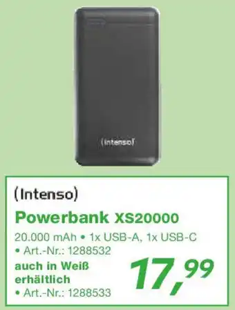 EP (Intenso) Powerbank XS20000 Angebot
