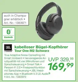 EP JBL kabelloser Bügel-Kopfhörer Tour One M2 Schwarz Angebot