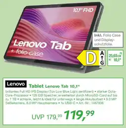 EP Lenovo Tablet Tab 10,1" Angebot