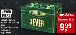 Handelshof Jever biere Angebot