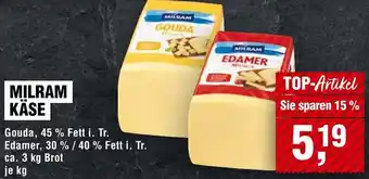 Handelshof Milram käse Angebot
