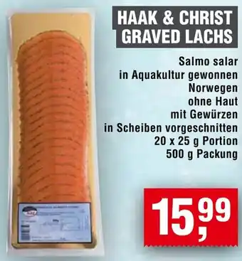 Handelshof Haak & christ graved lachs Angebot