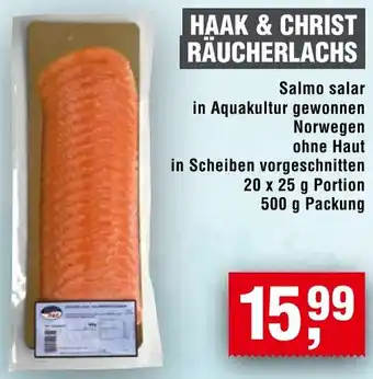 Handelshof Haak & christ räucherlachs Angebot