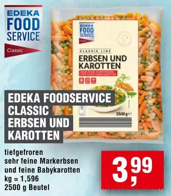 Handelshof Edeka foodservice classic erbsen und karotten Angebot