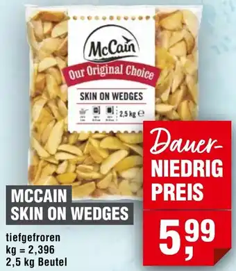 Handelshof Mccain skin on wedges Angebot