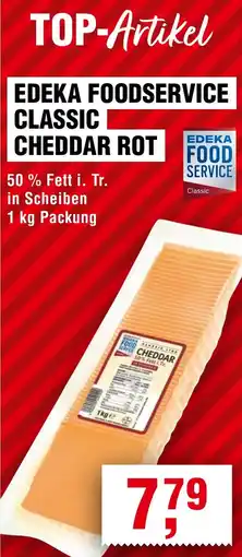 Handelshof Edeka foodservice classic cheddar rot Angebot