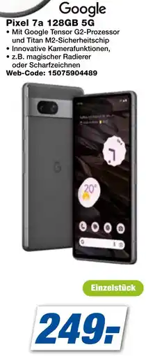 expert Techno Land Google Pixel 7a 128GB 5G Angebot