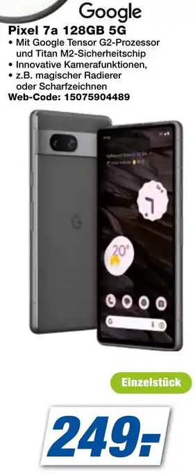expert Techno Land Google Pixel 7a 128GB 5G Angebot