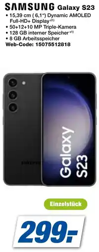 expert Techno Land SAMSUNG Galaxy S23 Angebot