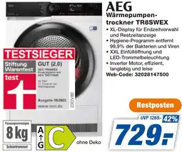 expert Techno Land AEG Wärmepumpentrockner TR8SWEX Angebot