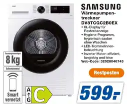 expert Techno Land SAMSUNG Wärmepumpentrockner DV8TCGC2B0EX Angebot