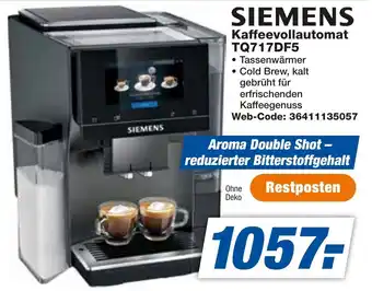 expert Techno Land SIEMENS Kaffeevollautomat TQ717DF5 Angebot
