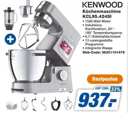 expert Techno Land KENWOOD Küchenmaschine KCL95.424SI Angebot