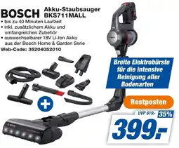 expert Techno Land BOSCH Akku-Staubsauger BKS711MALL Angebot